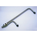 Chromad Bränsleledning med 1/8" NPT uttag, Holley 4150 Chromad Bränsleledning med 1/8" NPT uttag, Holley 4150