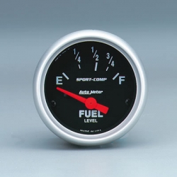 Autometer, Bränslenivåmätare, 73 - 10 Ohm, Ford, Mopar