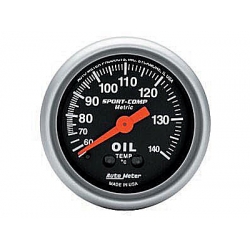 Autometer, Oljetemperaturmätare, 60 - 140 C