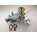 Aluminium Vattenpump, Lång, Chrome, Chevrolet Smallblock