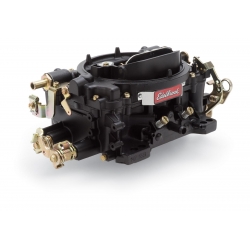 Edelbrock, Förgasare, Performer 600 cfm, Square Bore, Manuell Choke svarta