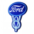 Ford V8 3d skylt  (trä)
